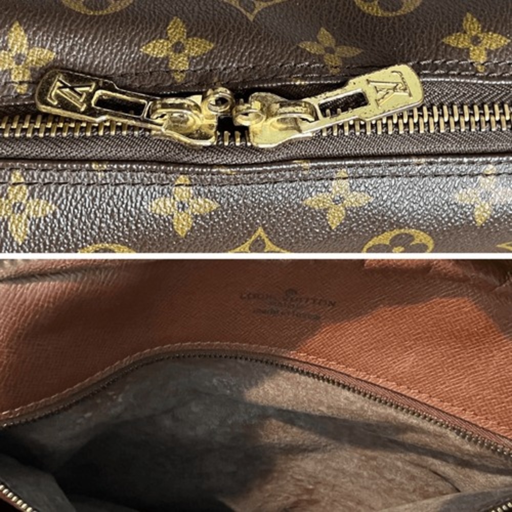Louis Vuitton Vintage Monogram Canvas Danube‎ Large Crossbody Handbag w/COA - Picture 11 of 16